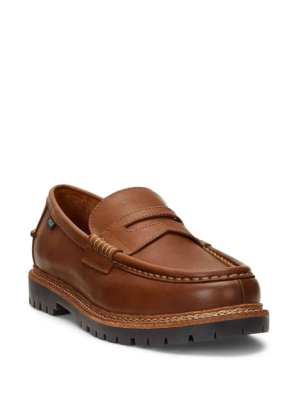 Polo Ralph Lauren Jett Loafers In Brown