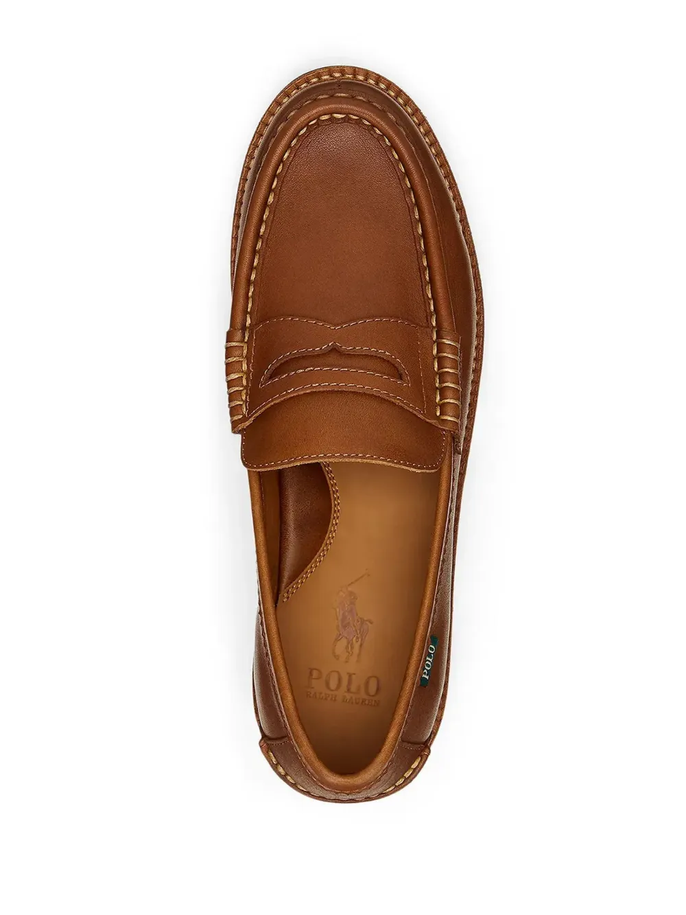 Polo Ralph Lauren Jett Loafers In Brown