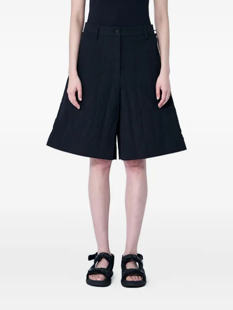 Cecilie Bahnsen Annika quilted knee-length shorts