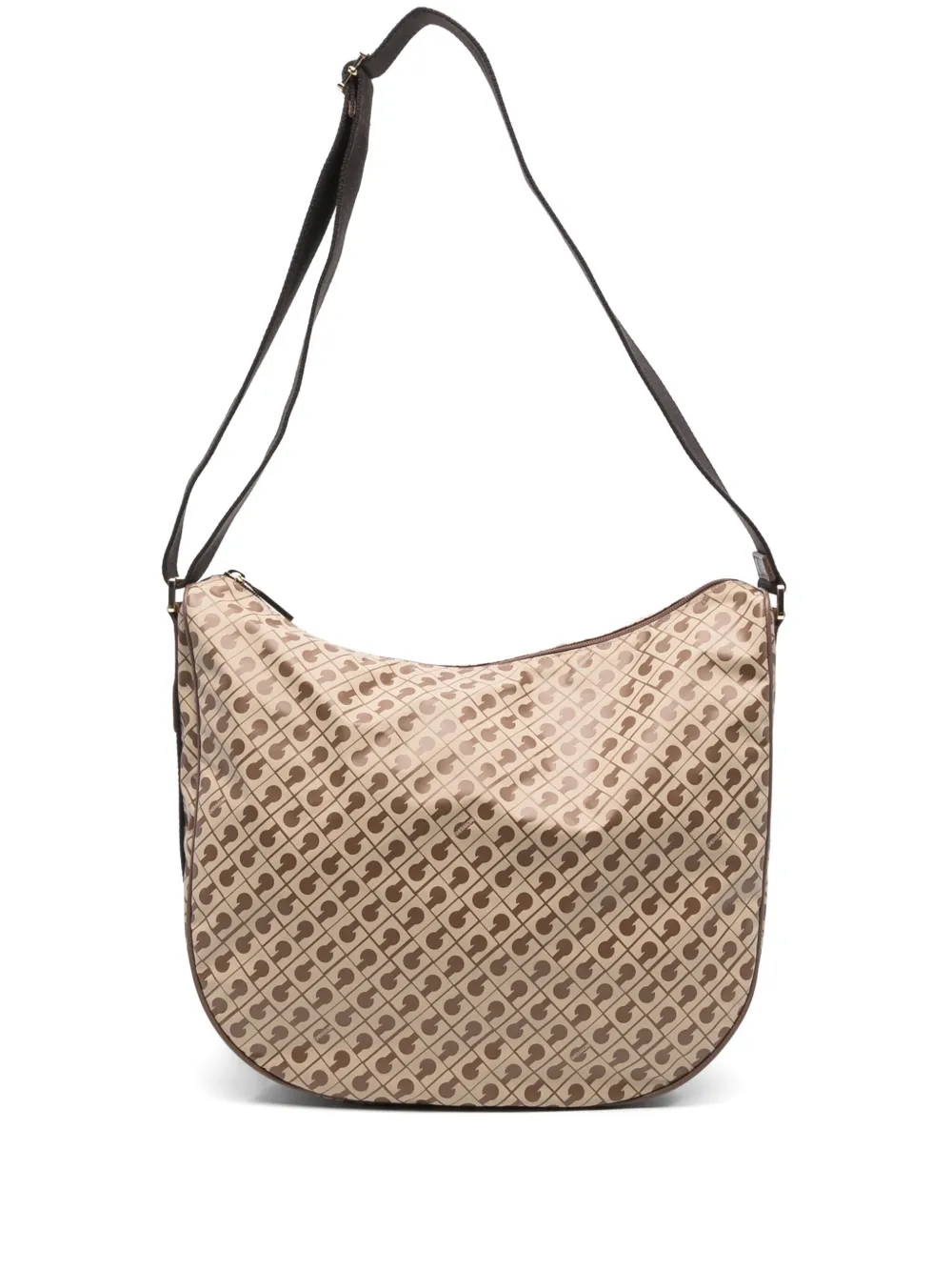Gherardini pattern-print shoulder bag | Neutrals | Image 1