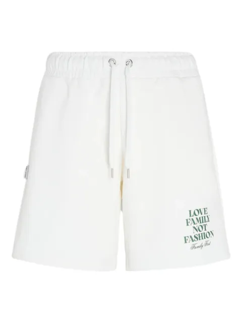 Family First logo drawstring shorts