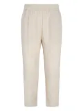 Family First elasticated-waist trousers - White