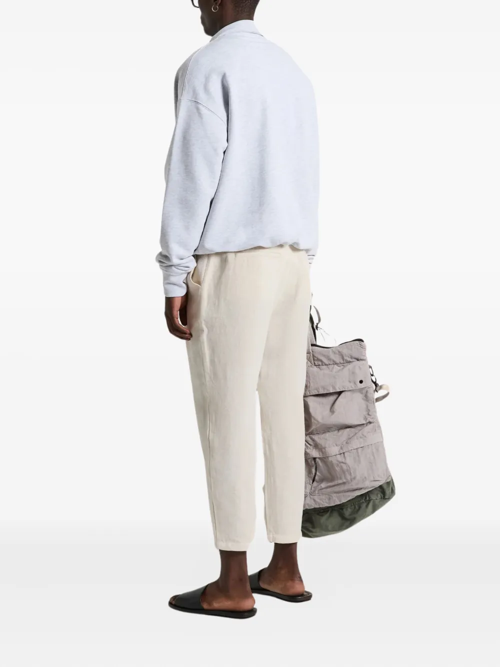 Family First Broek met elastische taille Wit