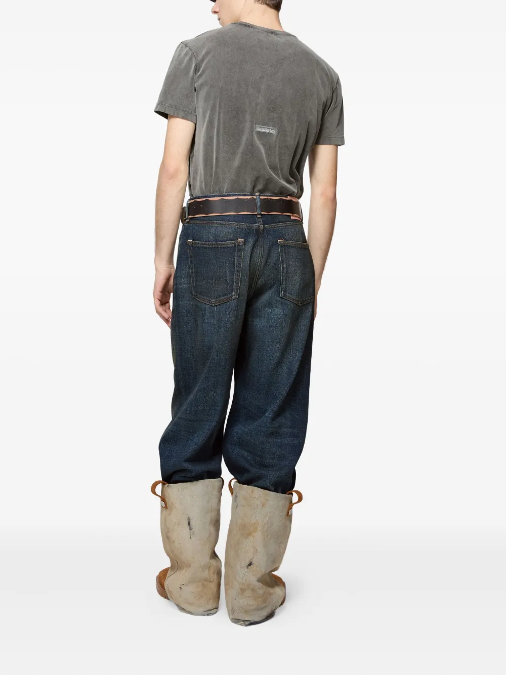 Acne Studios cotton t-shirt Grijs