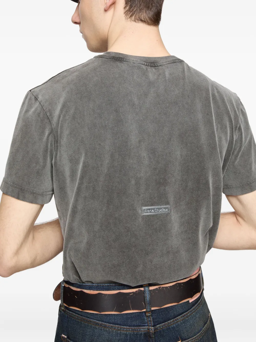 Acne Studios cotton t-shirt Grijs