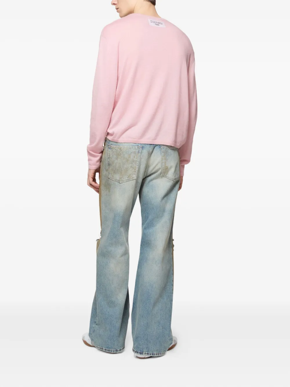 Acne Studios Cotton Sweater In Pink