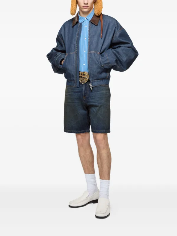 Acne Studios デニムジャケット | ブルー | FARFETCH JP