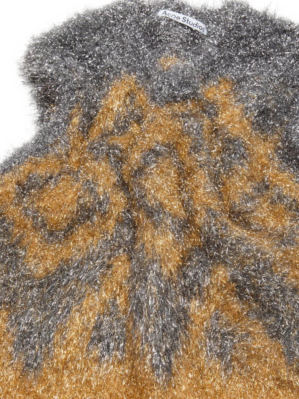 Acne Studios Geometric-pattern Vest In Multi