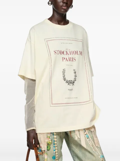 Acne Studios slogan-print T-shirt