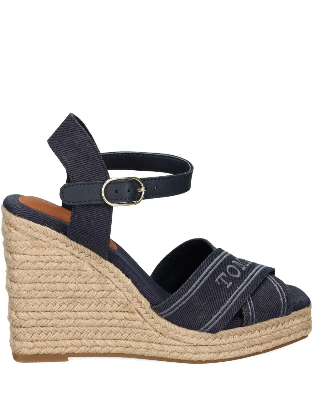 Tommy Hilfiger Sandali in pelle - Blu