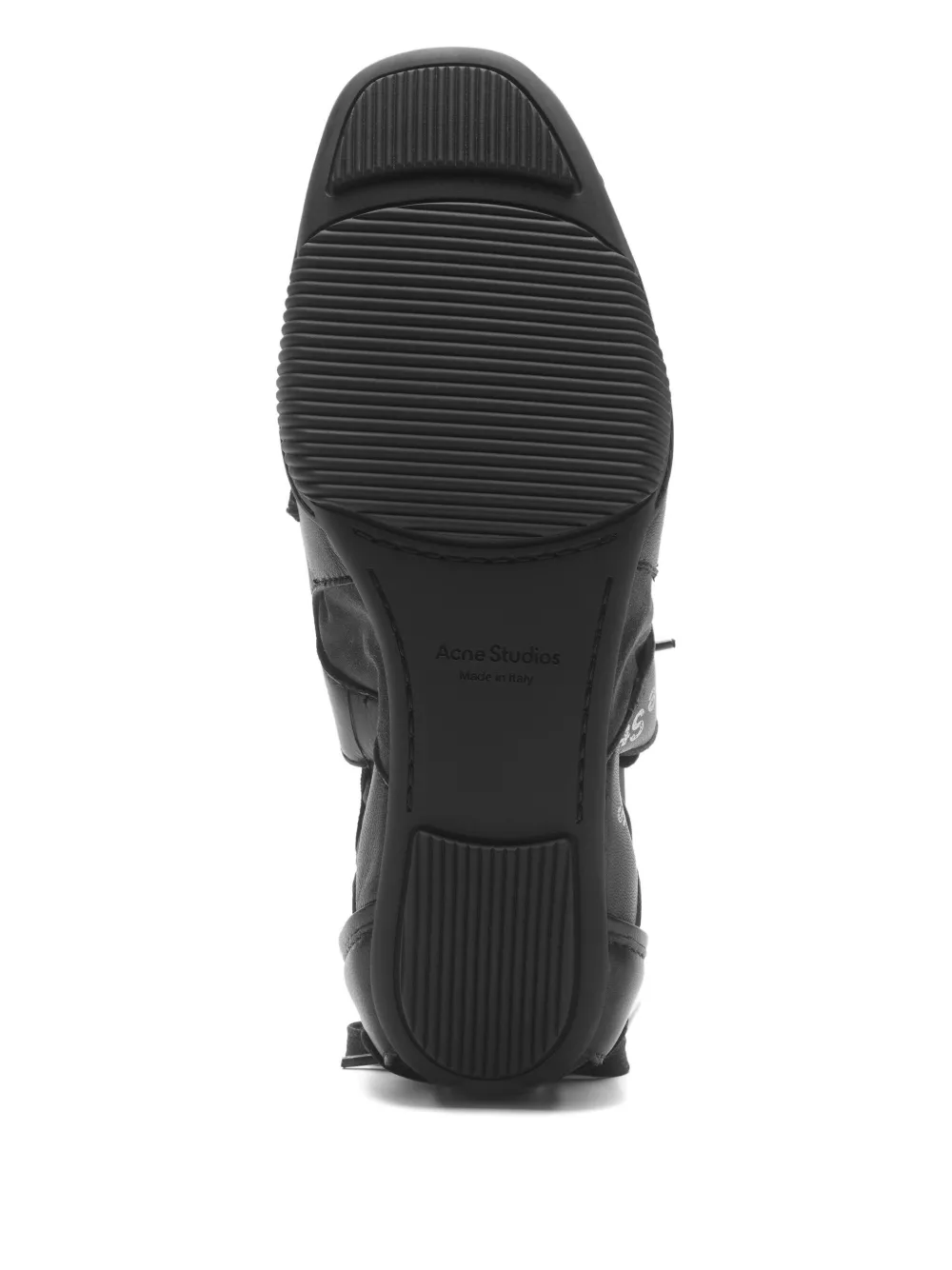 Acne Studios Leren sneakers Zwart