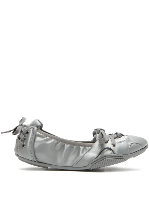 Acne Studios satin-finish ballet flats 