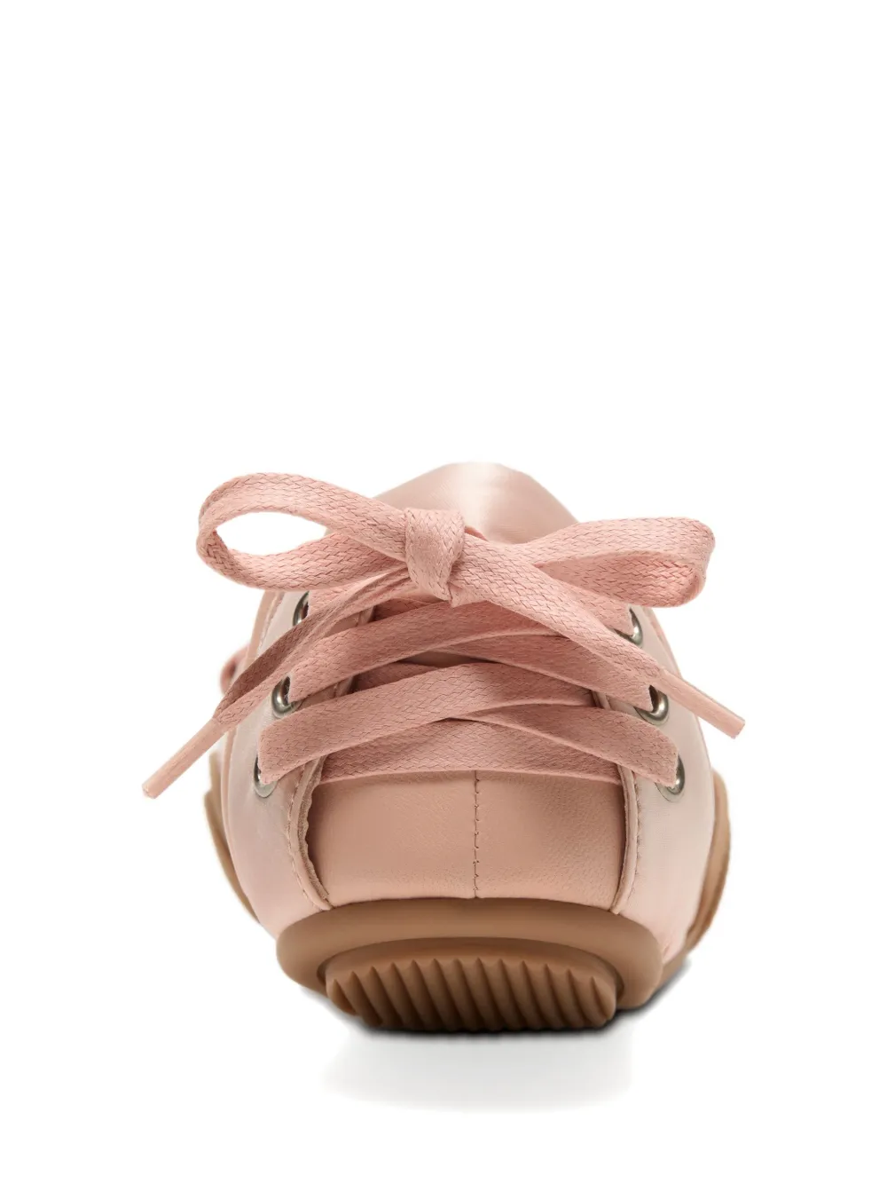 Acne Studios Round-toe Ballet Flats In Pink