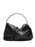 Acne Studios zip-fastening leather shoulder bag - Black