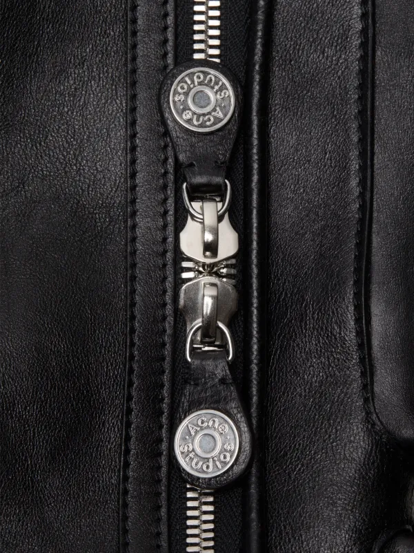 ★Acne Studios★ カメロレザーショルダーバッグ２WAY /Black ☆Acne Studios☆ カメロレザーショルダーバッグ2WAY /Black