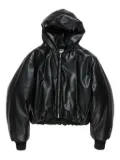 Acne Studios hooded puffer jacket - Black