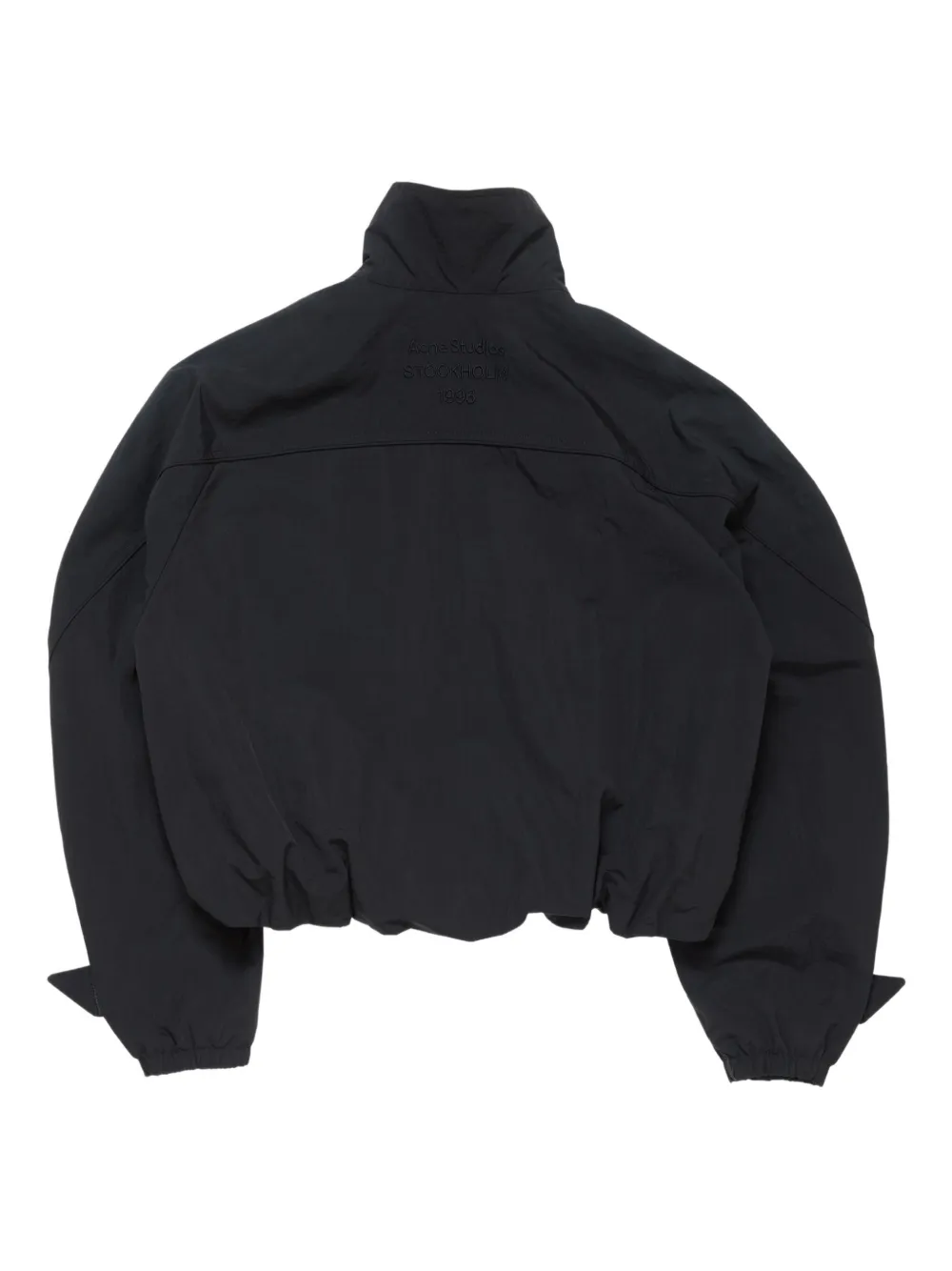 Acne Studios C00088D863 関税送料込 Acne Studios high-collar zip-up Jacket | Black | FARFETCH