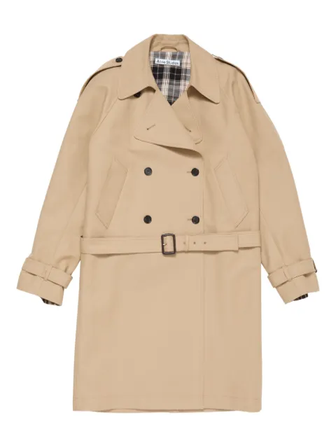 Acne Studios double-breasted belted trench coat