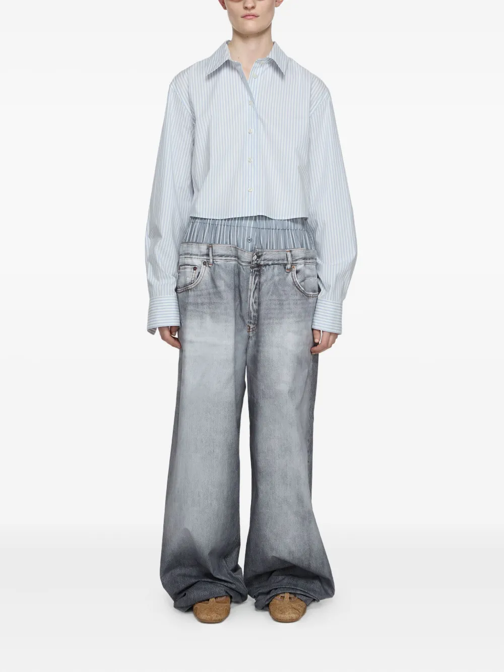 Acne Studios button-up shirt - Blauw