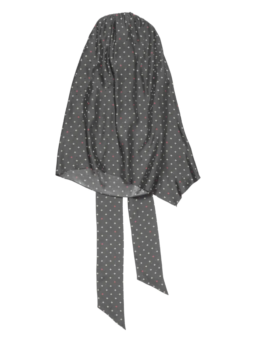 Acne Studios ボウタイ トップ - グレー Acne Studios ボウタイ トップ - グレー