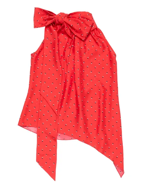 Acne Studios 蝴蝶结细节不对称上衣
