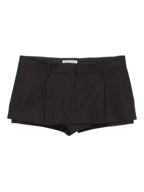 Acne Studios layered mini skirt