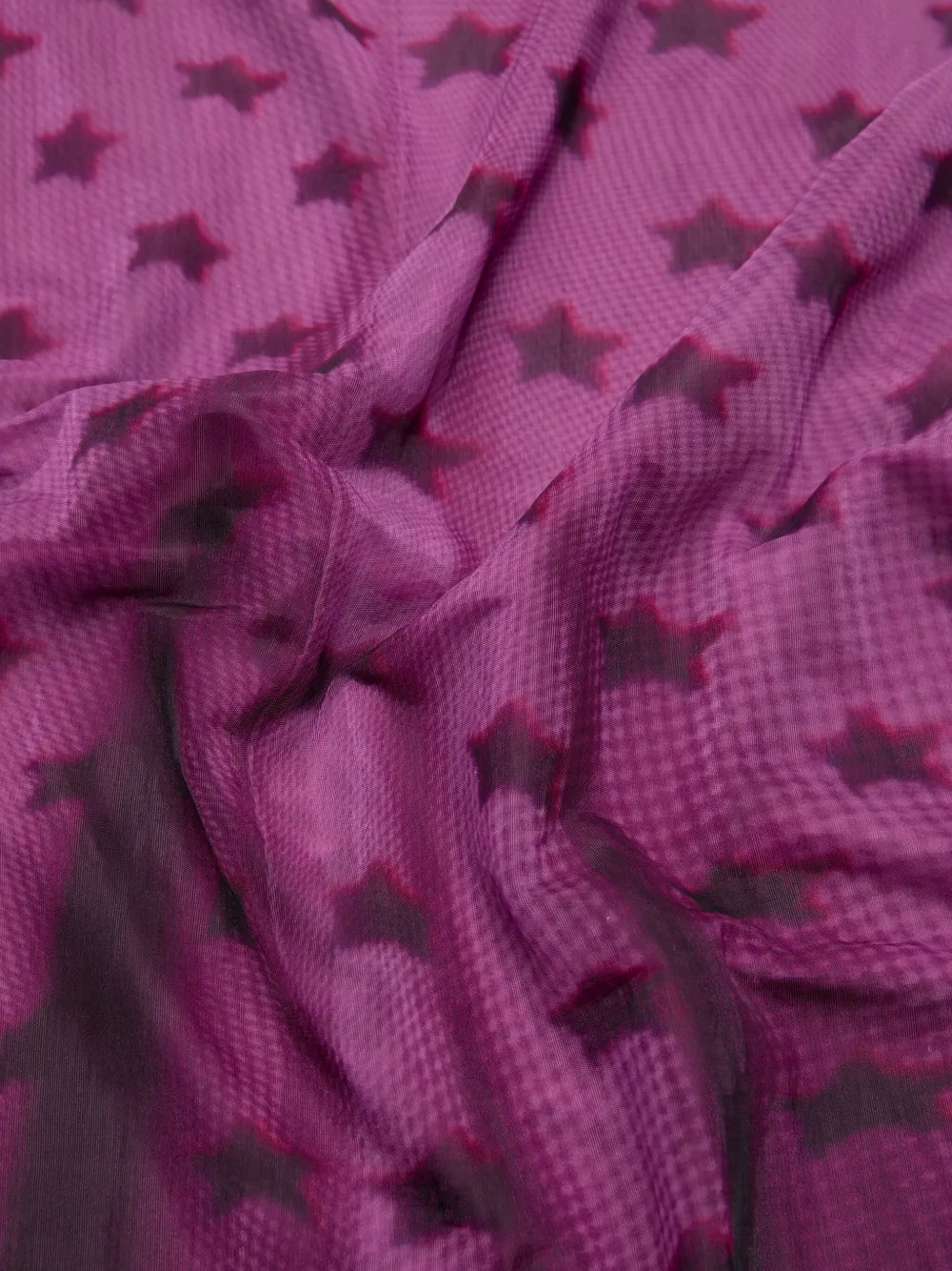 Acne Studios Jersey rok met sterrenprint Paars