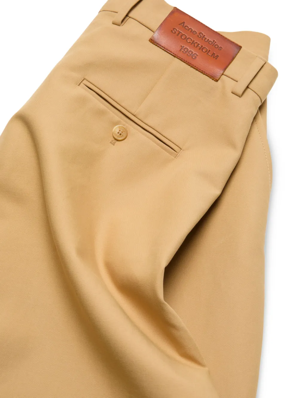 Acne Studios Katoenen broek Beige