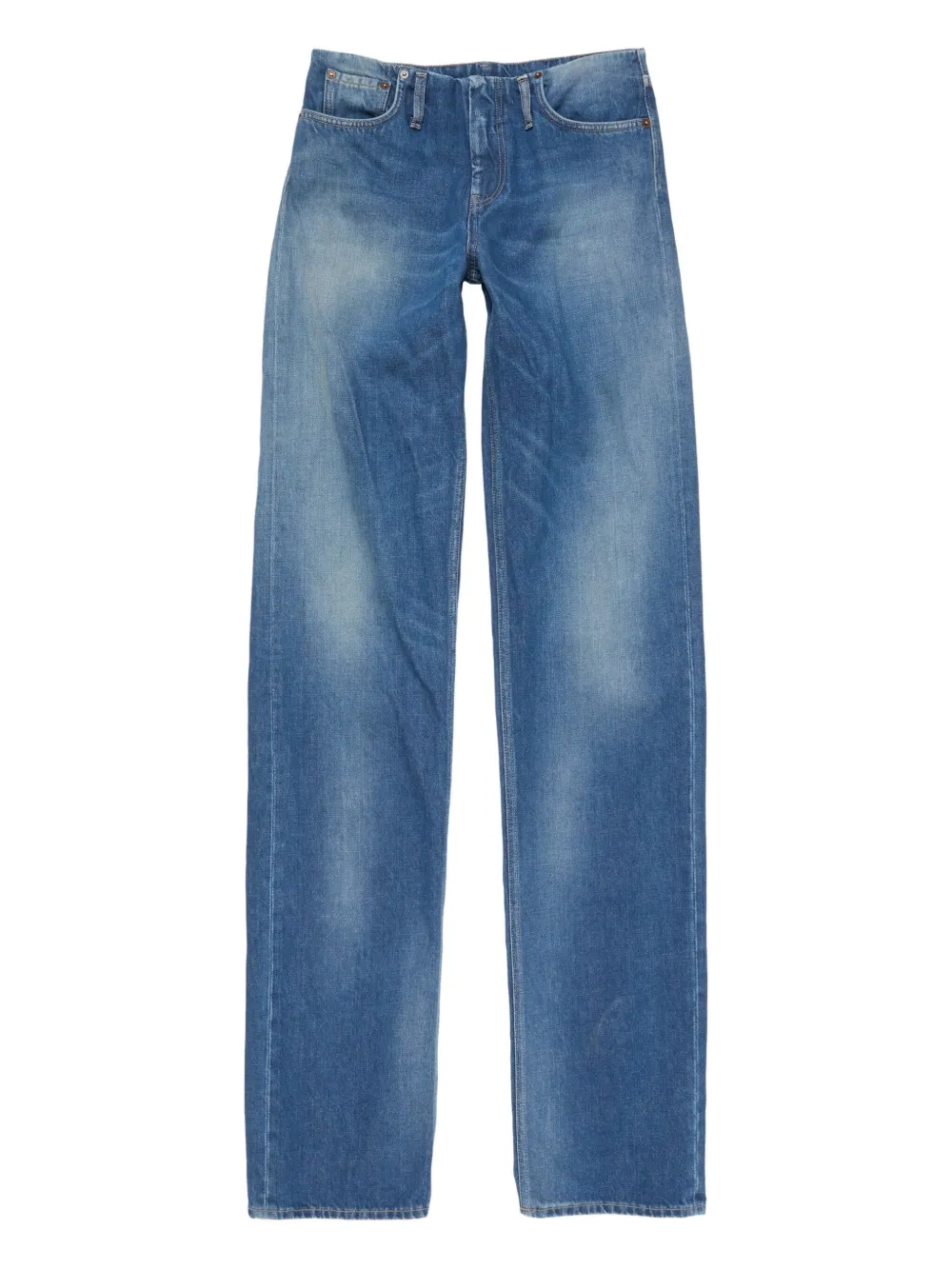 Acne Studios High-waist jeans Blauw