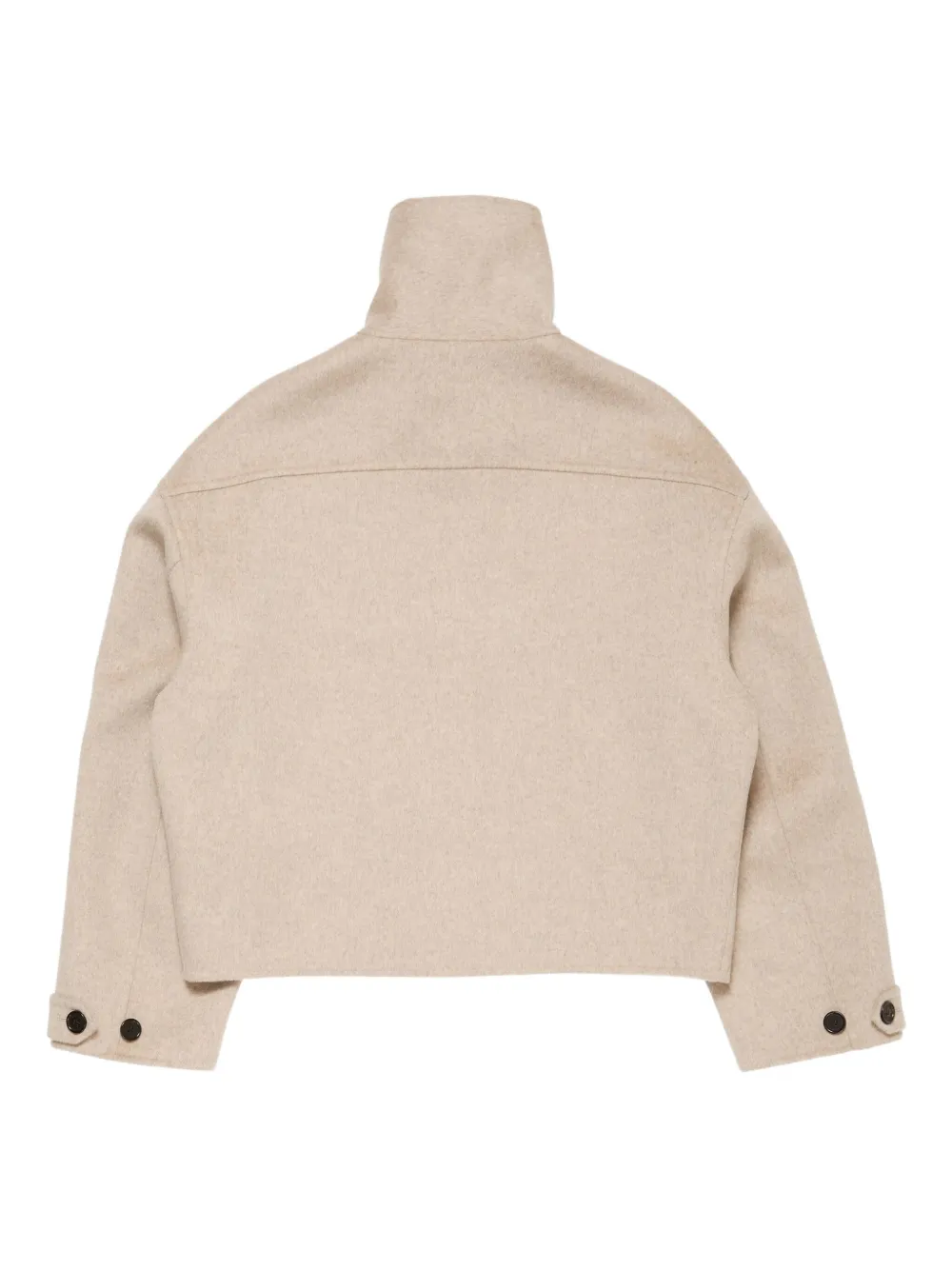 Acne Studios Zip-up Jacket In Neutral