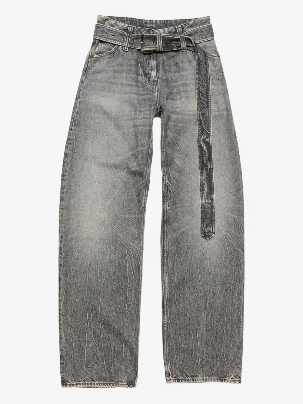 Acne Studios belted jeans | Grey | Image 1