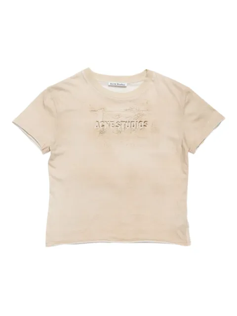 Acne Studios T-Shirt aus Bio-Baumwolle