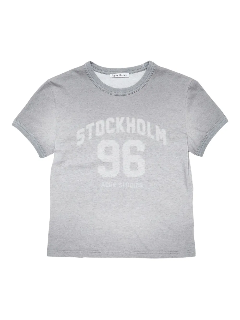 Acne Studios Katoenen T-shirt Grijs