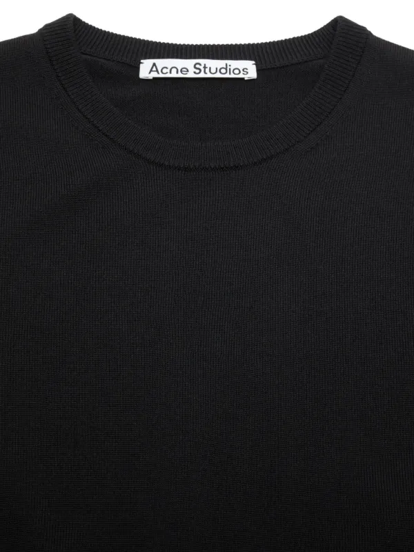 Acne Studios long-sleeve Sweatshirt | Black | FARFETCH IN