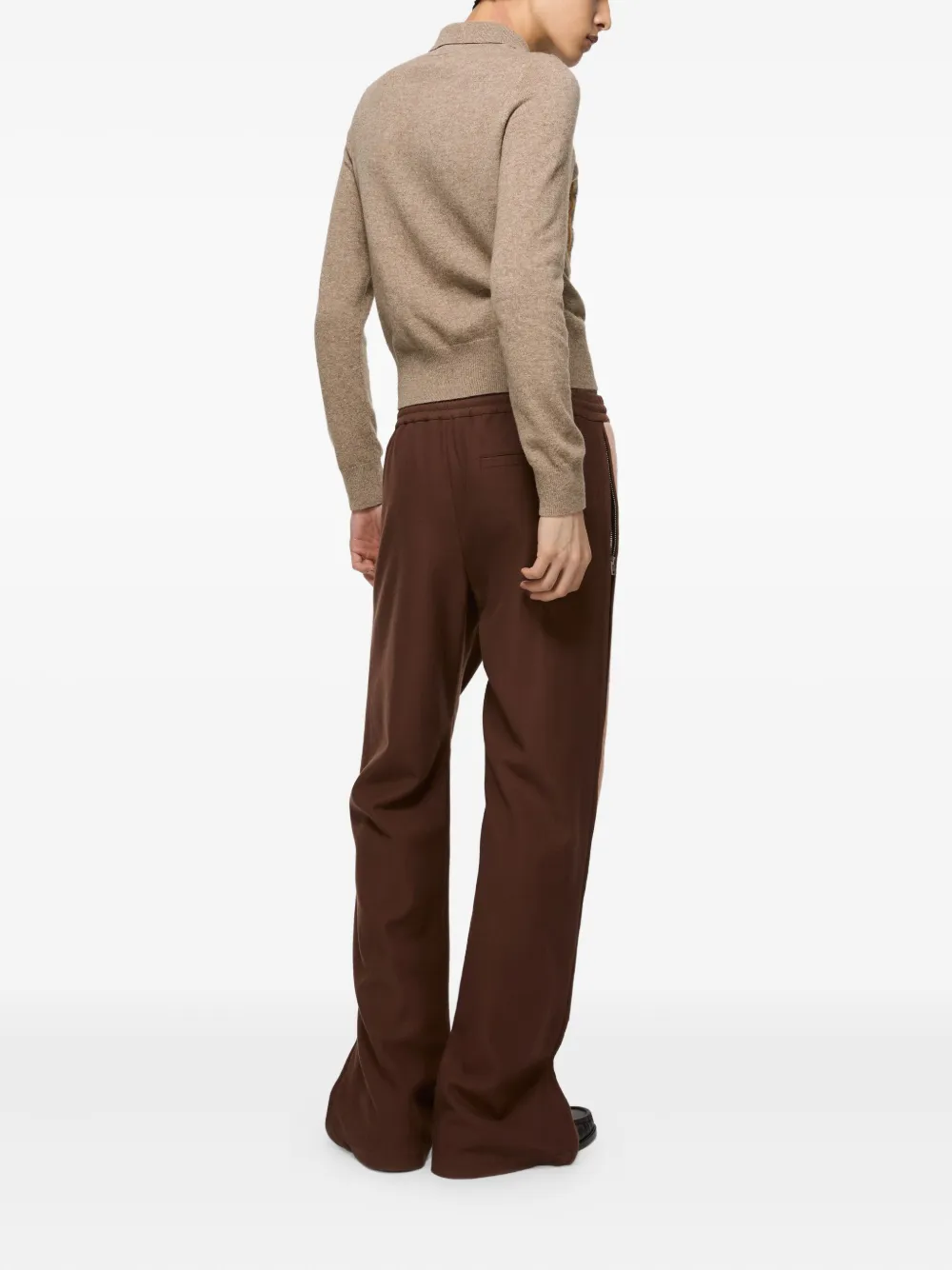 Acne Studios Trui met polokraag Beige