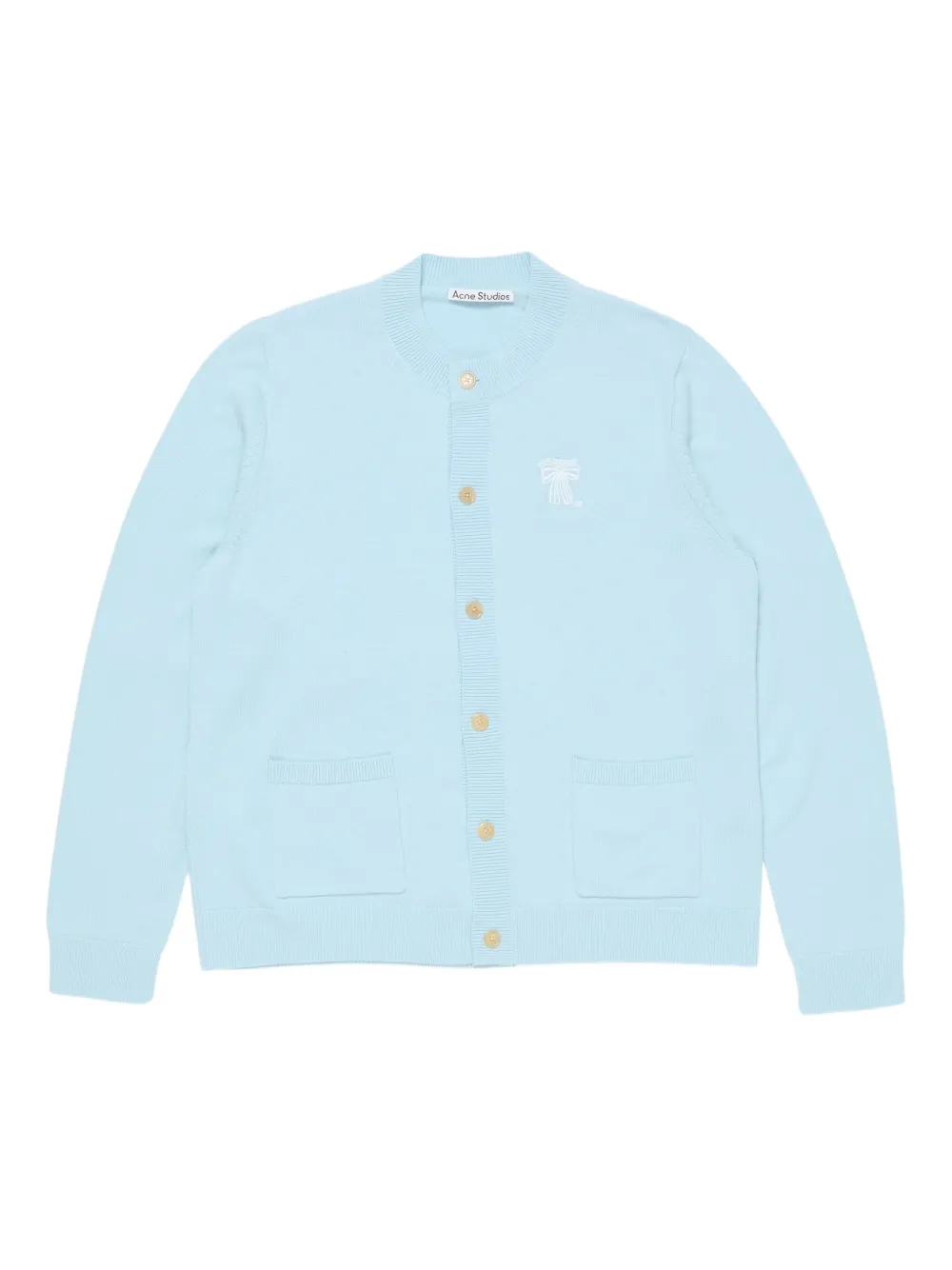 Acne Studios Vest met borduurwerk Blauw