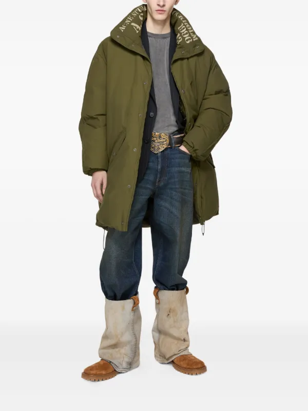Acne Studios 1996 パデッドコート | グリーン | FARFETCH JP