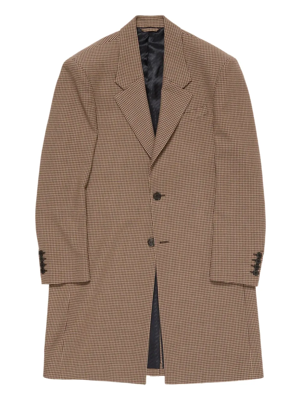 Acne Studios ハウンドトゥース コート - ブラウン Acne Studios ハウンドトゥース コート - ブラウン