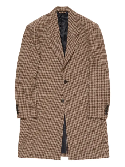 Acne Studios houndstooth wool coat