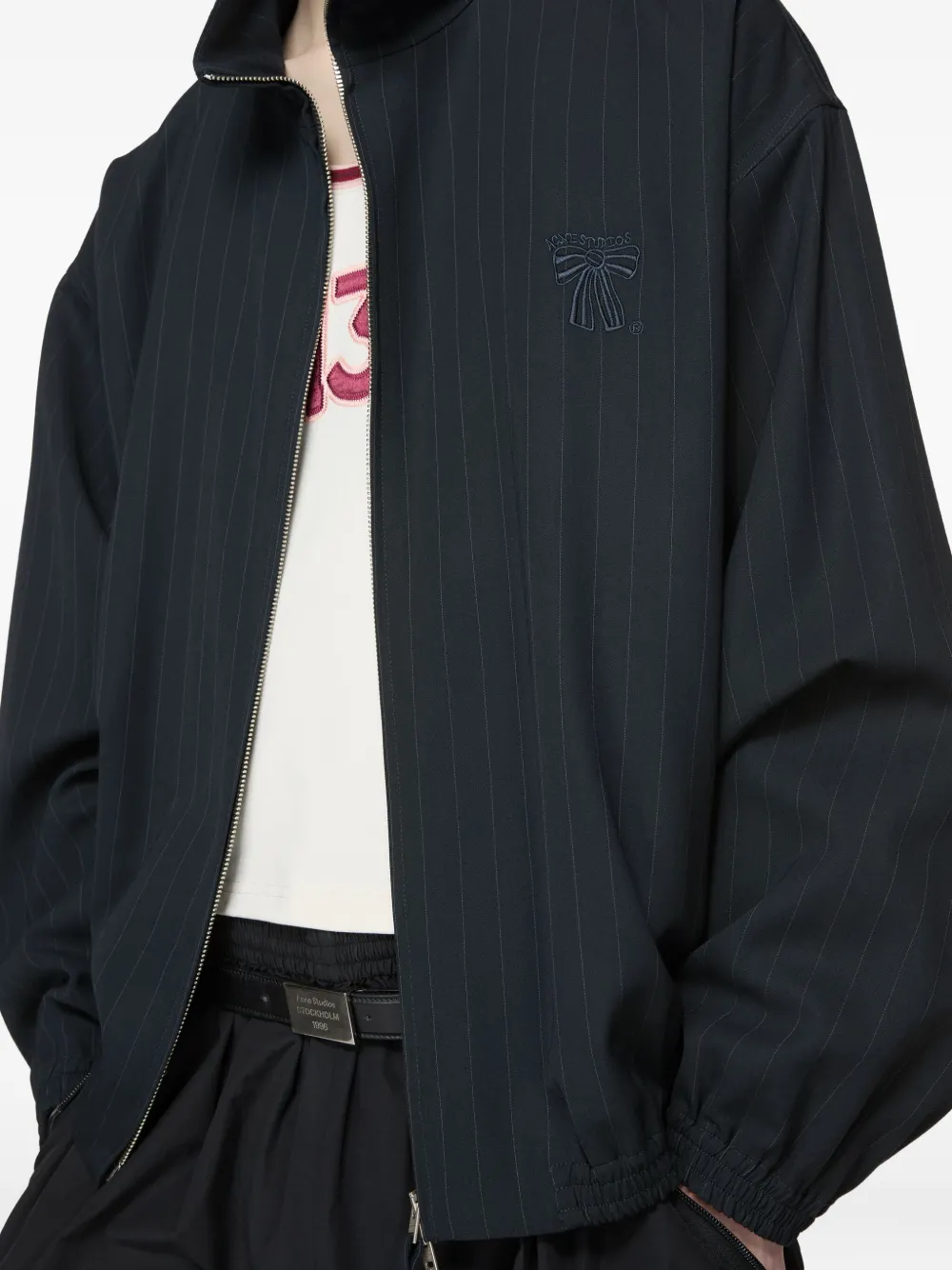 Acne Studios Jack met rits Zwart