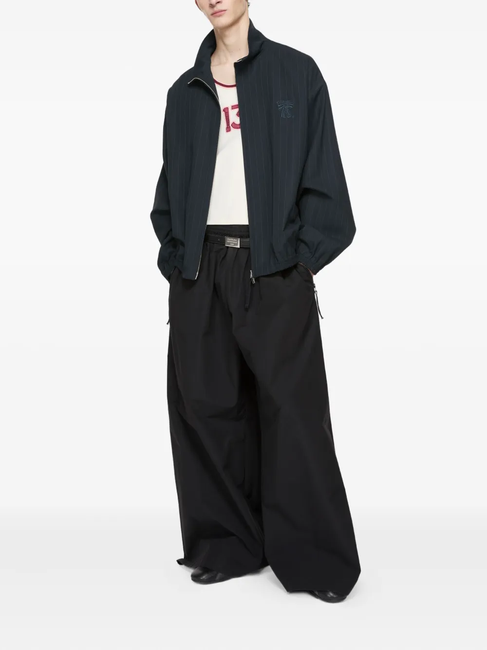 Acne Studios Jack met rits Zwart