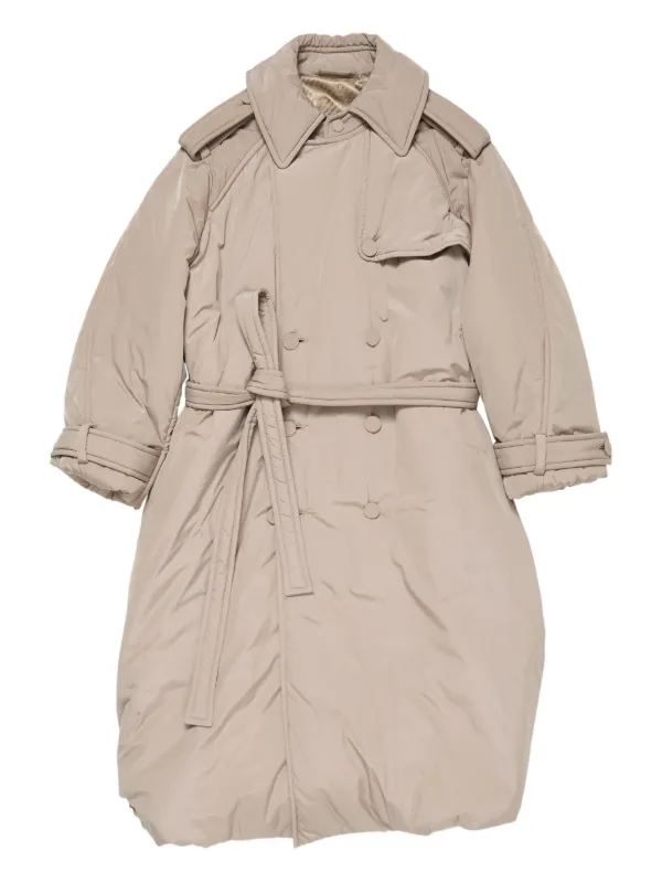 【sale】Acne Studios トレンチコート Acne Studios テクニカル トレンチコート | ニュートラル