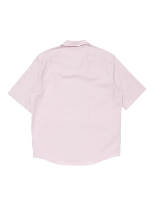 Acne Studios エンブロイダリーシャツ | ピンク | FARFETCH JP
