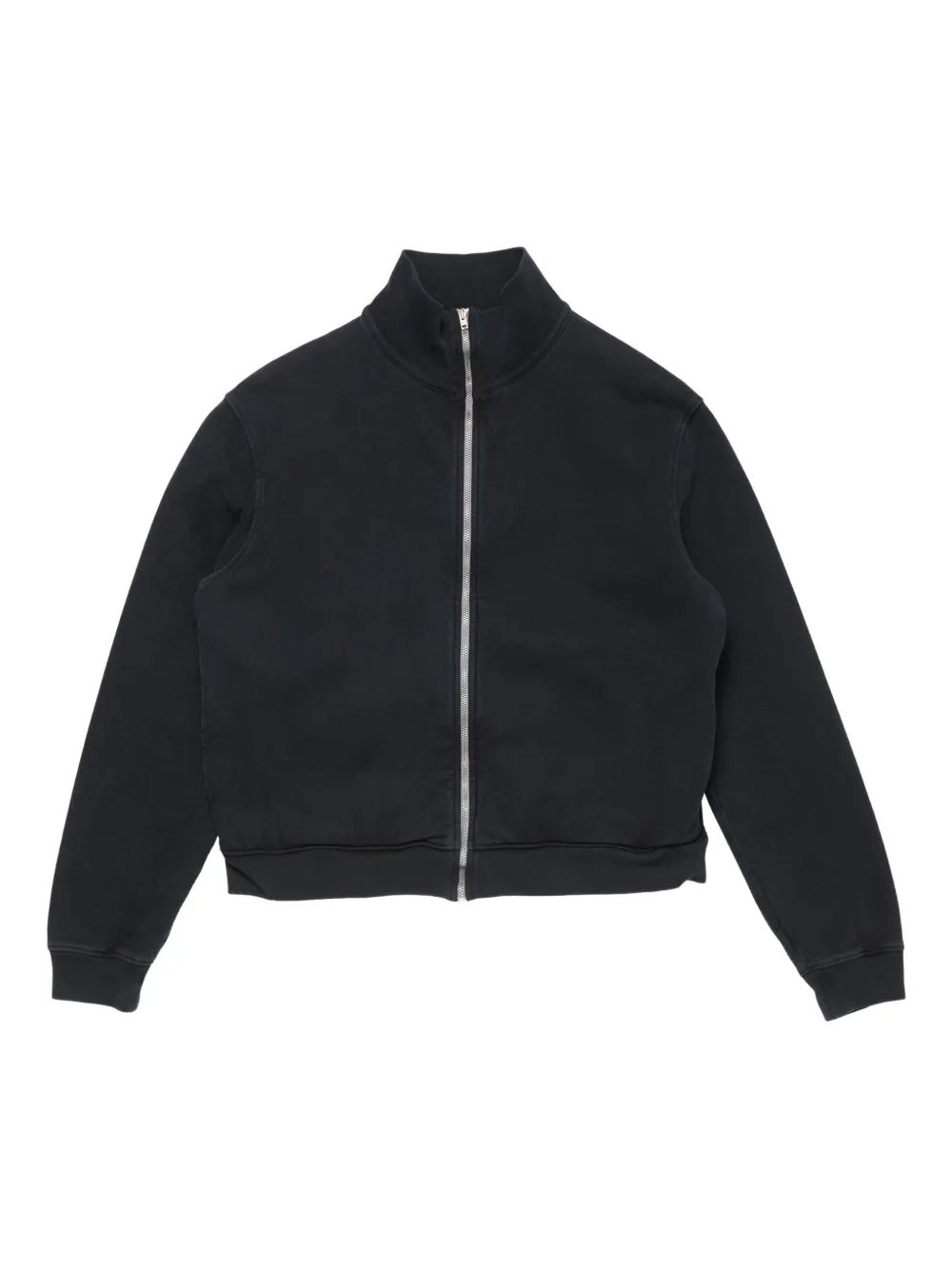 Acne Studios mock-neck zip-up sweatshirt | Black | Image 1