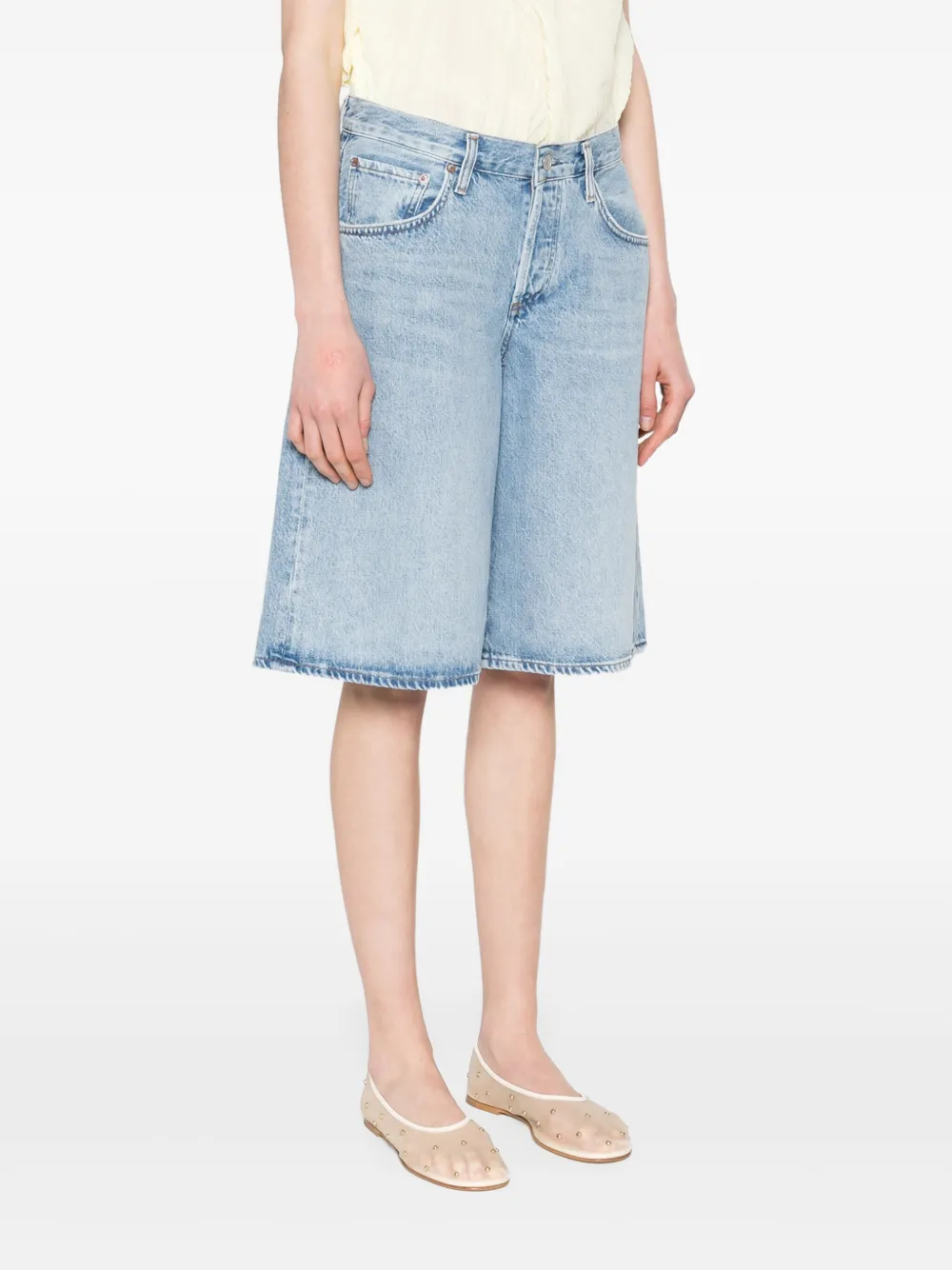 AGOLDE DENIM SHORTS