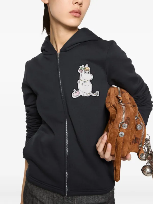 超美品⭐︎V12 ジップアップ パーカー 黒 Jil Sander ジップアップ パーカー | ブラック | FARFETCH JP