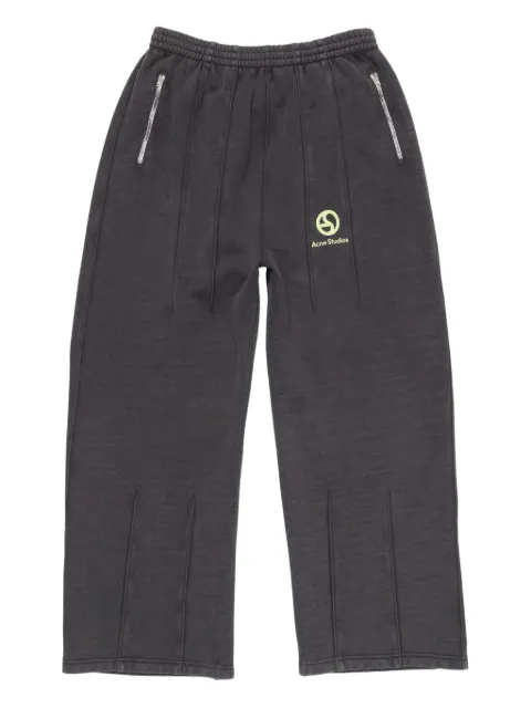 Acne Studios Calça com cós elástico e logo