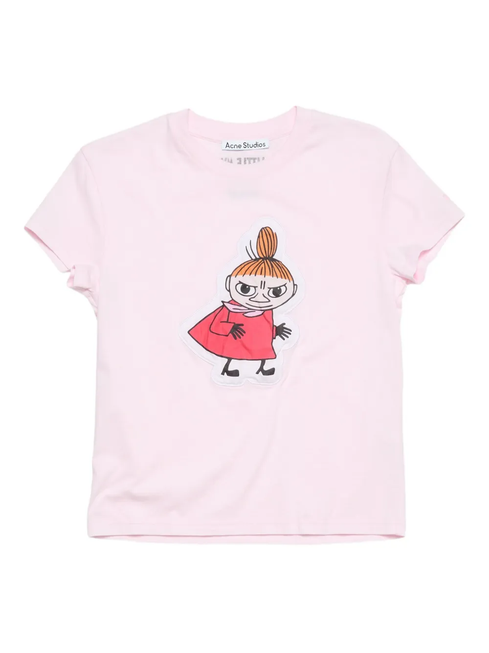 Acne Studios graphic-print t-shirt | Pink | Image 1
