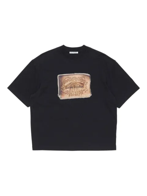 Acne Studios graphic-detail organic-cotton T-shirt