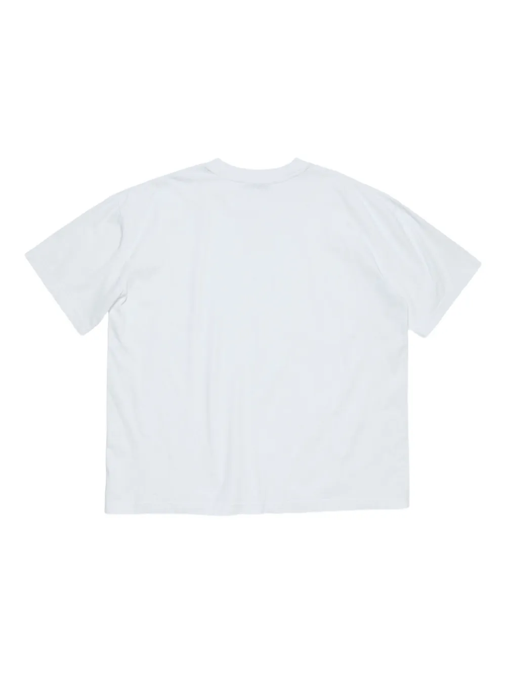 Acne Studios T-shirt van biologisch katoen verfraaid met logo Wit